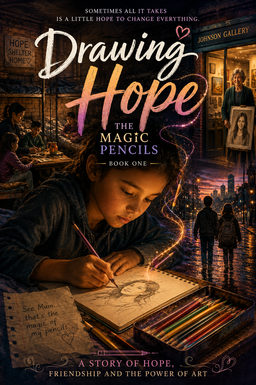 Drawing Hope: The Magic Pencils book cover